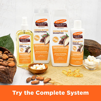Palmer's Cocoa butter Biotin Conditioner For Hair Length Retention Silicone & Parabens free 400ml
