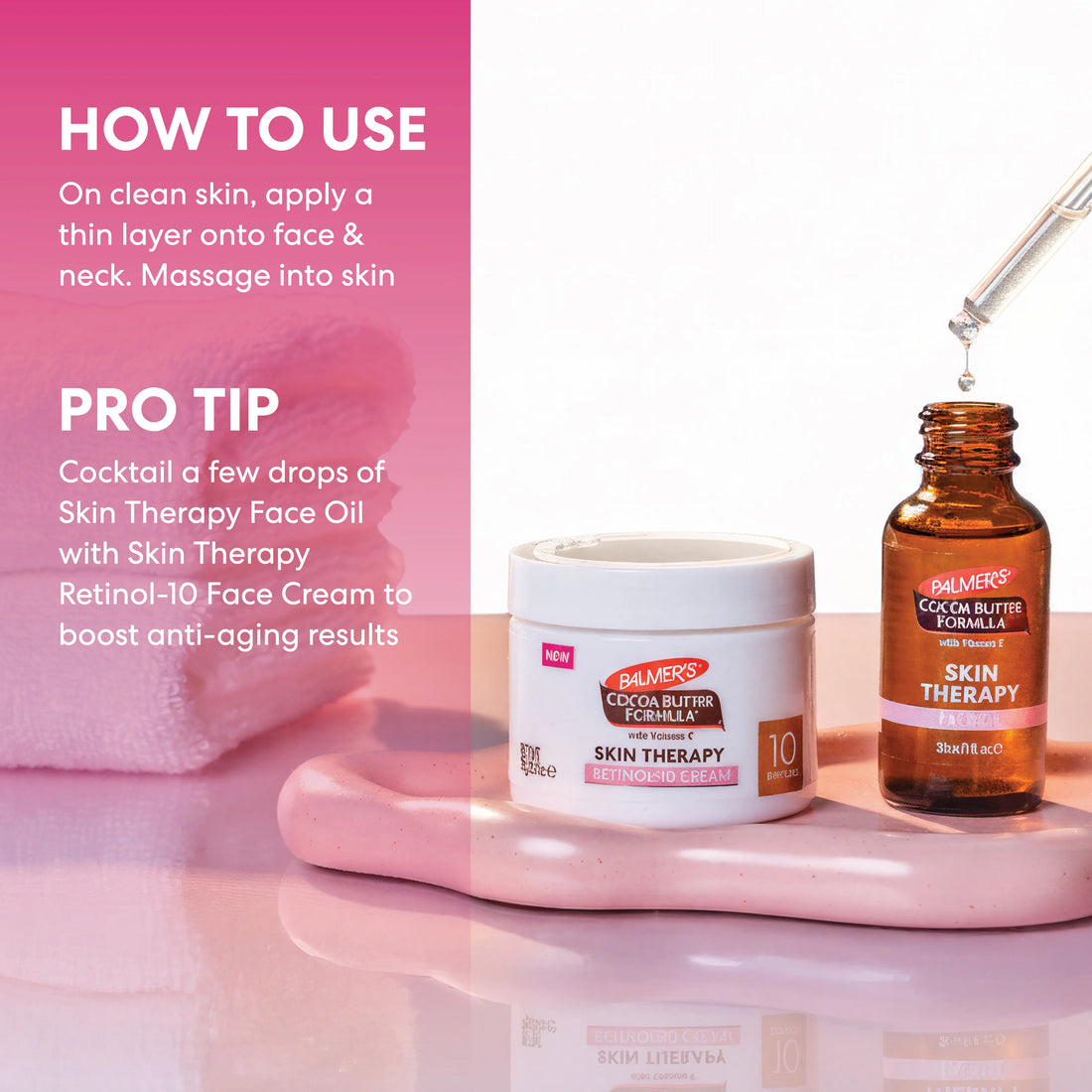 Palmer's Cocoa Butter Skin Therapy Face Oil For Fines Lines - Dark Spot & Aging Skin 30ml