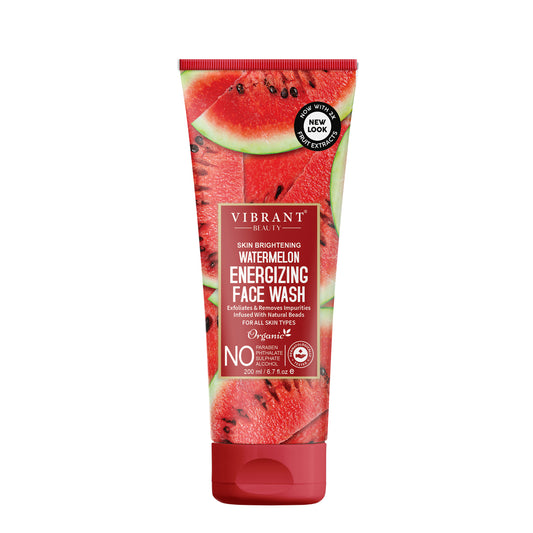 Vibrant Beauty Watermelon Energying Face wash Deep Skin Exfoliating 200ml